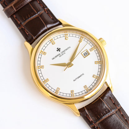 Vacheron Constantin Patrimony Inspired Men's Wrist Watch