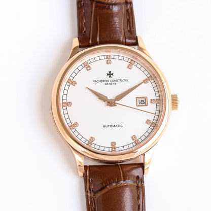 Vacheron Constantin Patrimony Inspired Men's Wrist Watch