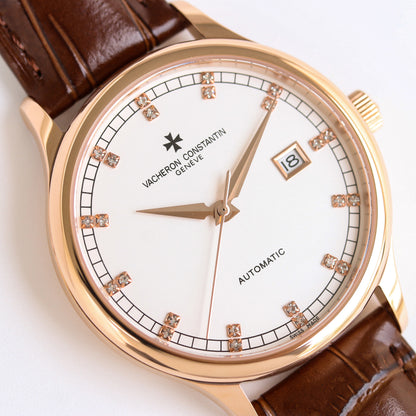 Vacheron Constantin Patrimony Inspired Men's Wrist Watch
