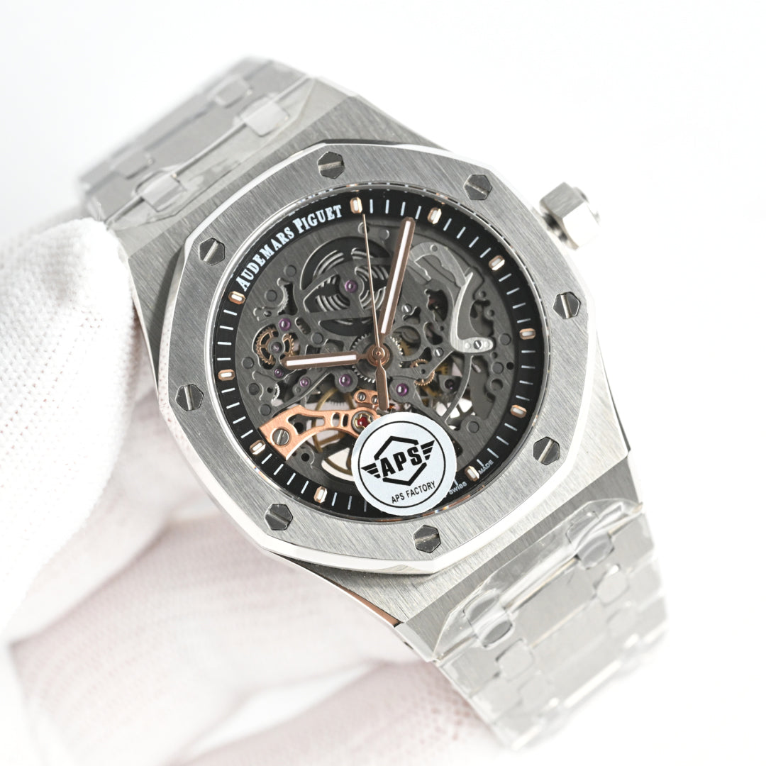 Audemars Piguet Royal Oak Double Balance Wheel Openworked Wrist Watch