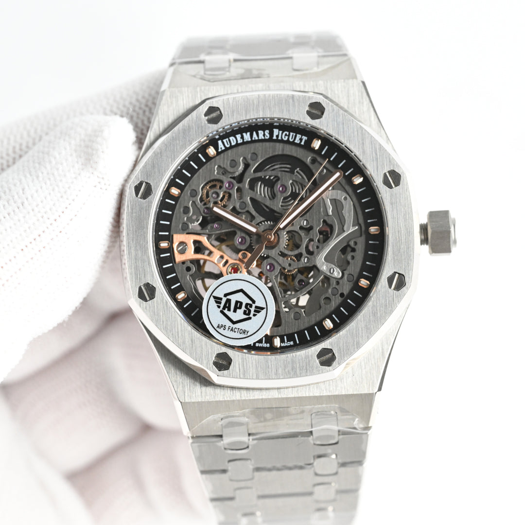 Audemars Piguet Royal Oak Double Balance Wheel Openworked Wrist Watch