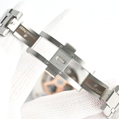 Audemars Piguet Royal Oak Double Balance Wheel Openworked Wrist Watch