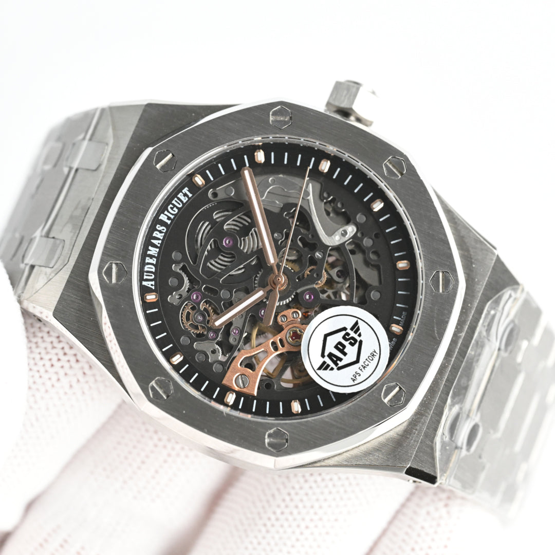 Audemars Piguet Royal Oak Double Balance Wheel Openworked Wrist Watch