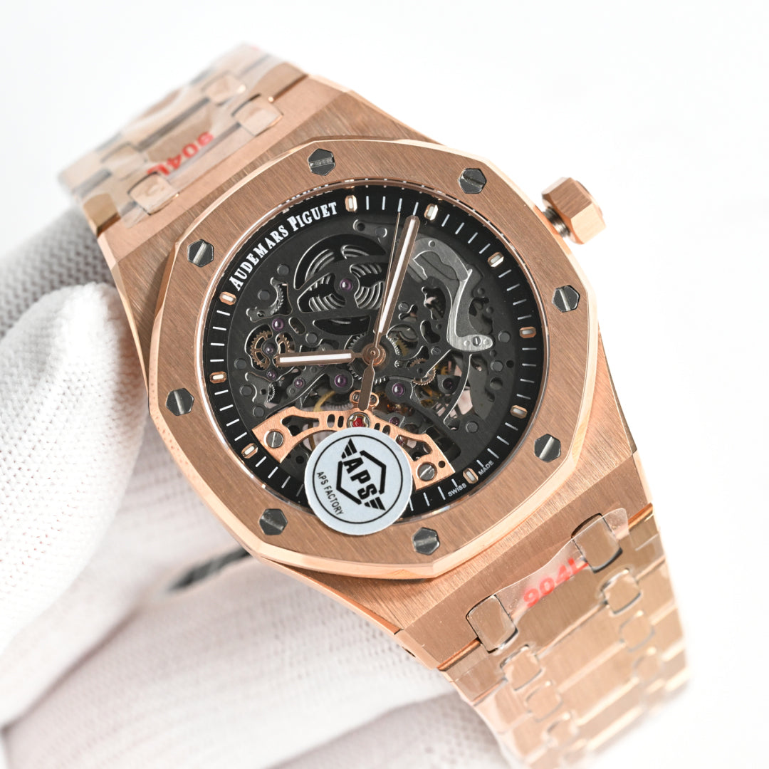 Audemars Piguet Royal Oak Double Balance Wheel Openworked Wrist Watch