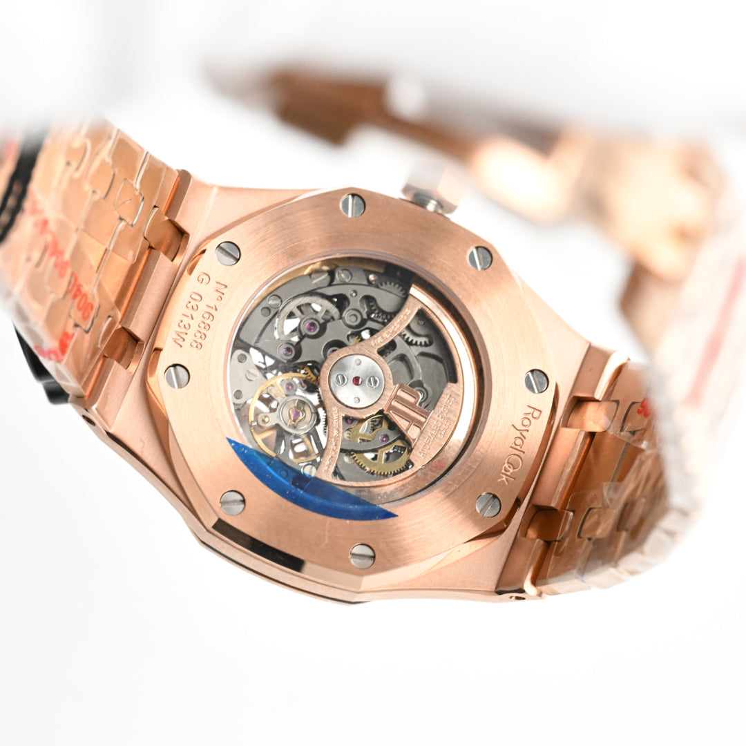 Audemars Piguet Royal Oak Double Balance Wheel Openworked Wrist Watch