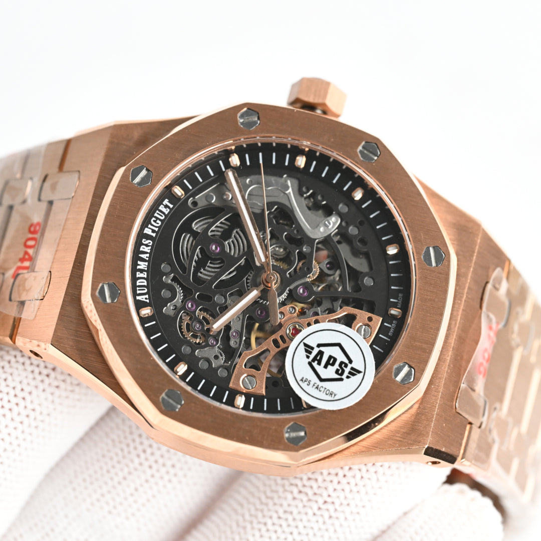 Audemars Piguet Royal Oak Double Balance Wheel Openworked Wrist Watch