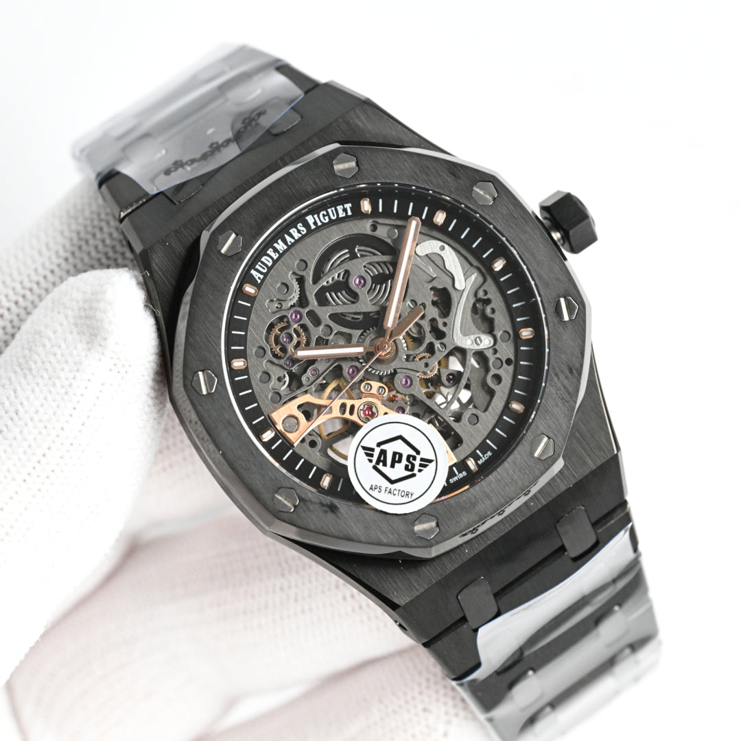 Audemars Piguet Royal Oak Double Balance Wheel Openworked Wrist Watch