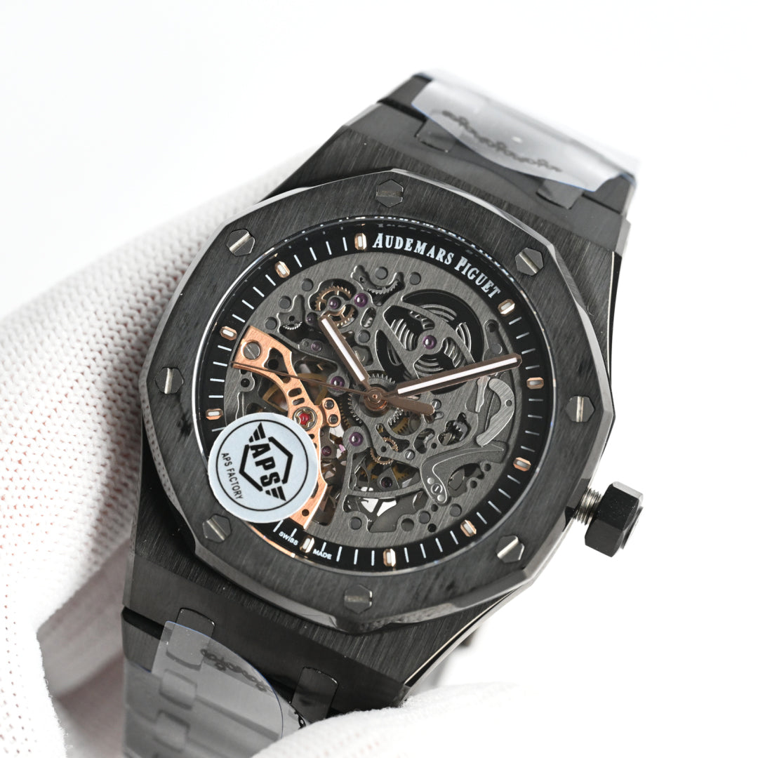 Audemars Piguet Royal Oak Double Balance Wheel Openworked Wrist Watch