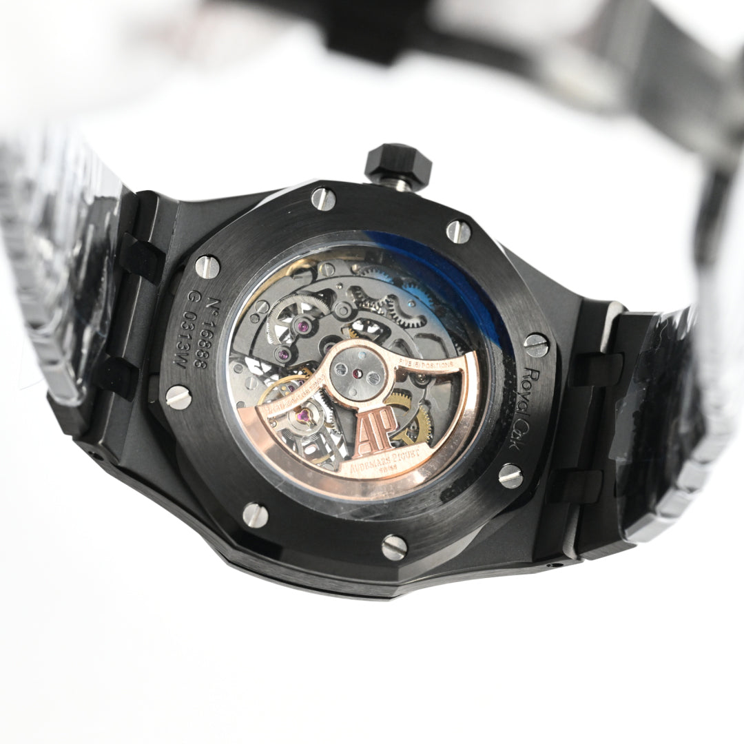 Audemars Piguet Royal Oak Double Balance Wheel Openworked Wrist Watch