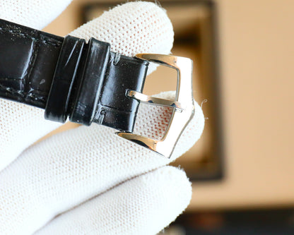 Patek Philippe Disc Leather Strap Fully Automatic Mechanical Watch