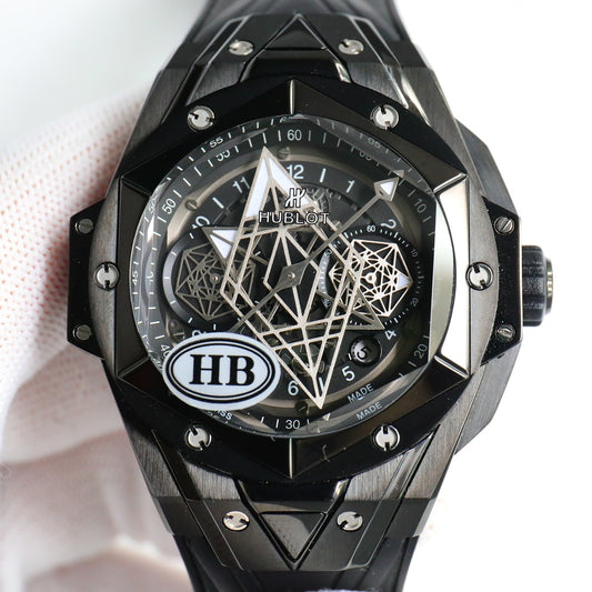 Hublot's new Big Bang Sang Bleu II tattooed watch