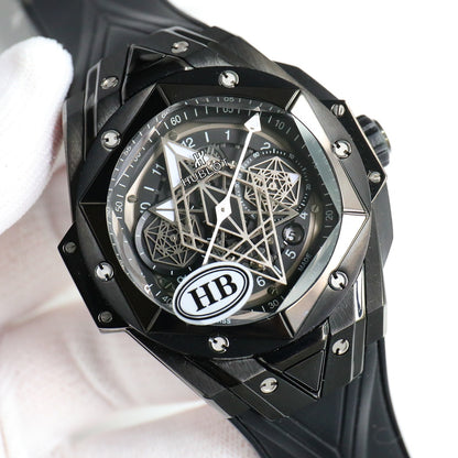 Hublot's new Big Bang Sang Bleu II tattooed watch