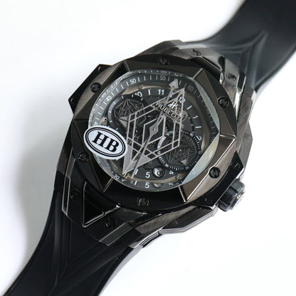 Hublot's new Big Bang Sang Bleu II tattooed watch