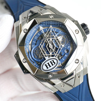 Hublot's new Big Bang Sang Bleu II tattooed watch