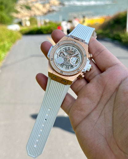 Hublot Diamond encrusted Classic Watch