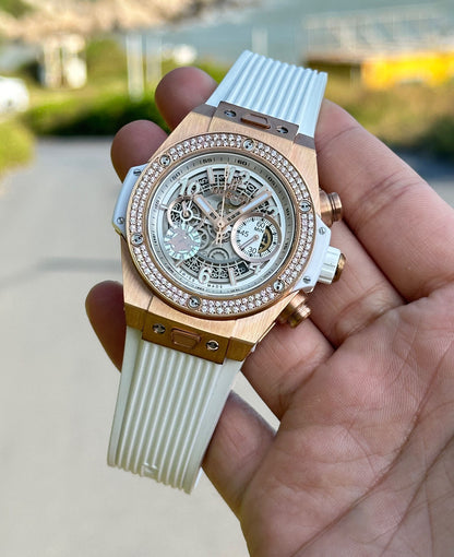 Hublot Diamond encrusted Classic Watch