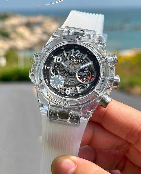Hublot BIG BANG Classic Series 411.JX.4802.RT "Transparent Watch"