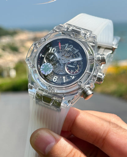 Hublot BIG BANG Classic Series 411.JX.4802.RT "Transparent Watch"
