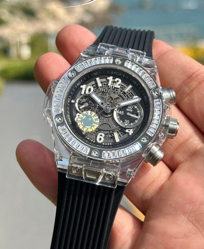 Hublot BIG BANG Classic Series 411.JX.4802.RT "Transparent Watch"