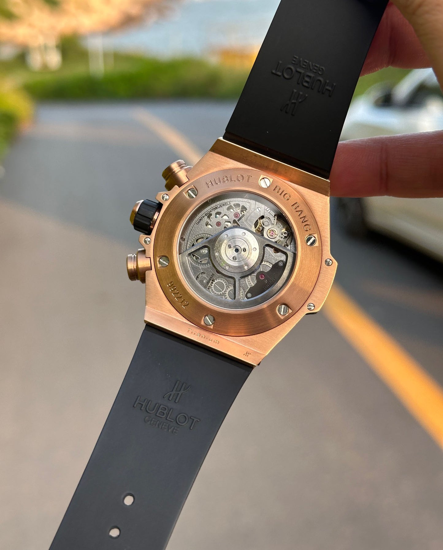 Hublot Lightweight Rubber Strap Watch
