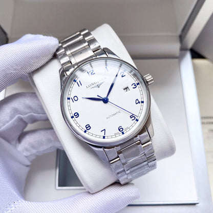 Longines metal strap men's watch