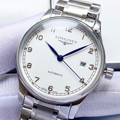 Longines metal strap men's watch