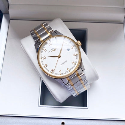 Longines metal strap men's watch