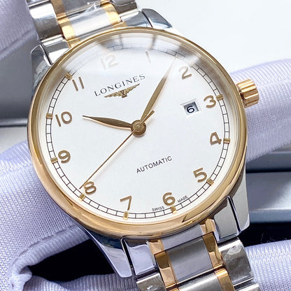 Longines metal strap men's watch