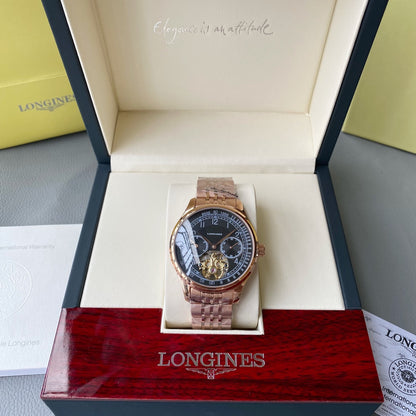 Longines Retro Latest Tourbillon Mechanical Watch