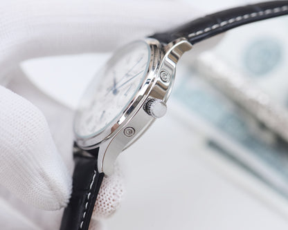 Longines Classic Leather Strap Watch