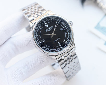 Longines 316L metal strap scratch resistant mirror watch