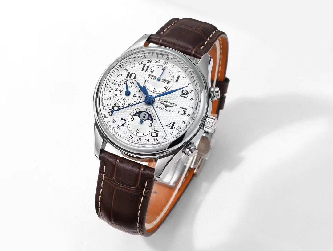 Longines Master Craftsman's Eight Needle Moonphase Watch