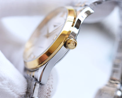 Longines Classic Calendar Metal Strap Watch