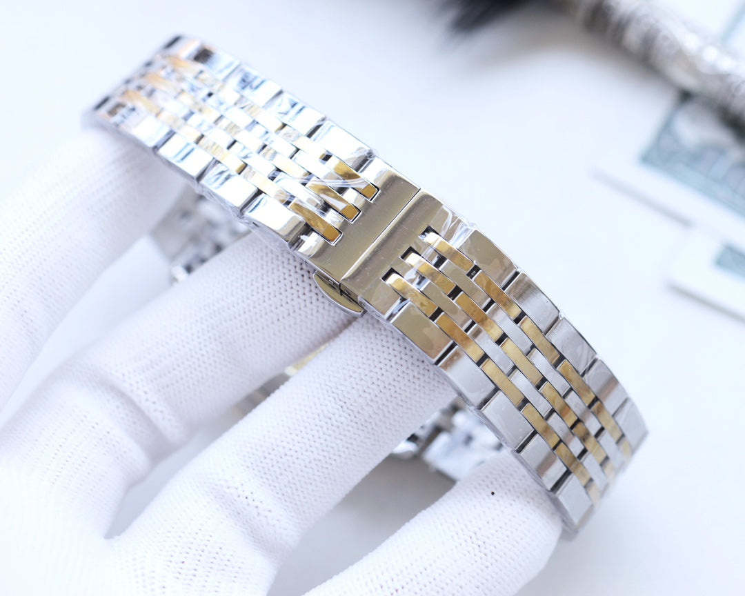 Longines Classic Calendar Metal Strap Watch
