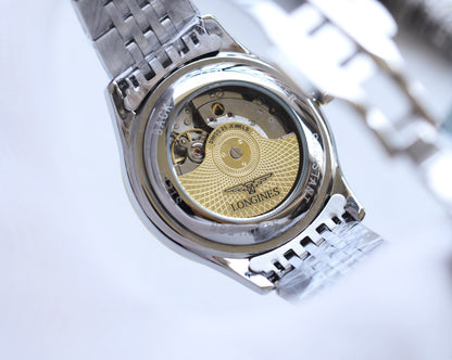 Longines Classic Calendar Metal Strap Watch