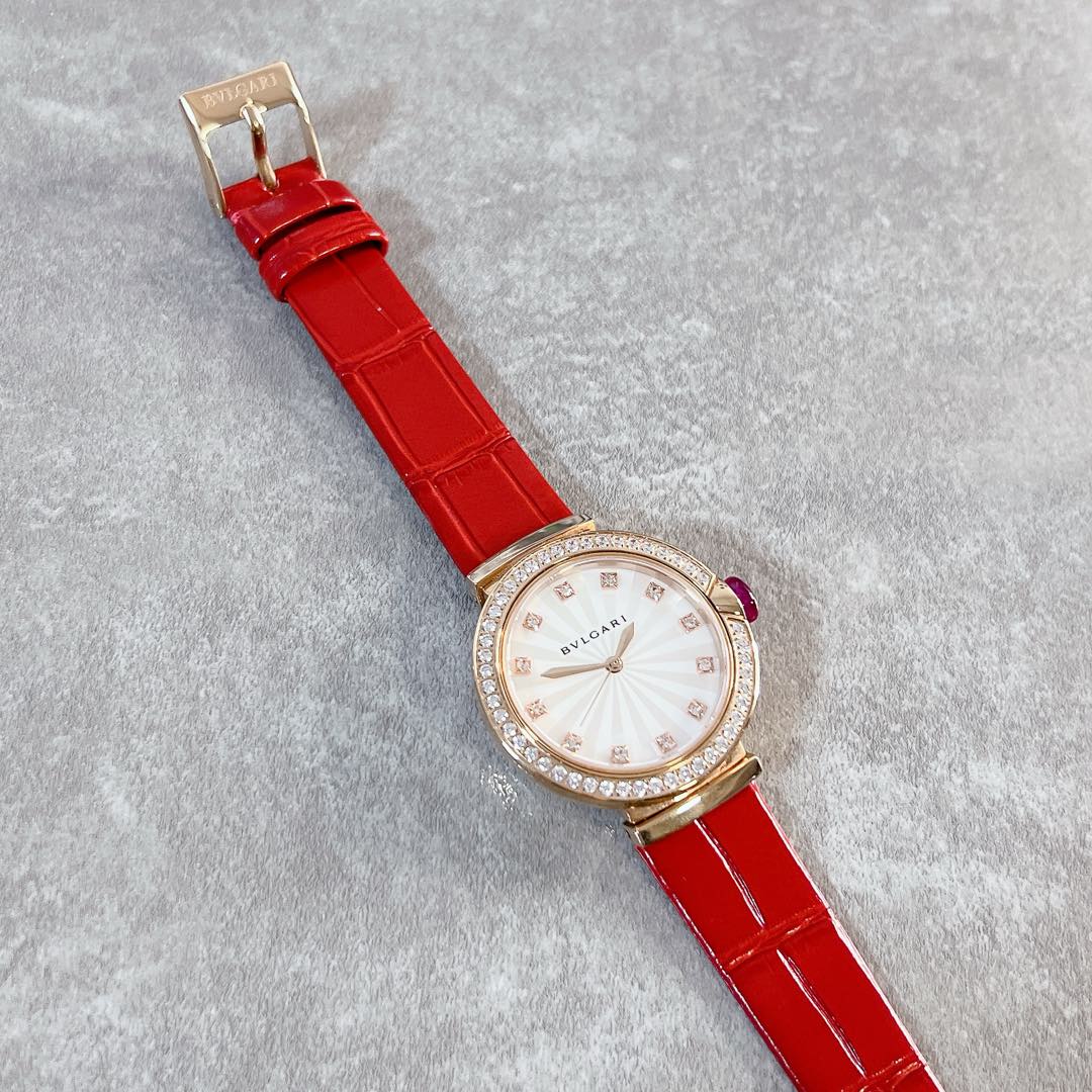 BVLGARI LVCEA series diamond studded new women's watch