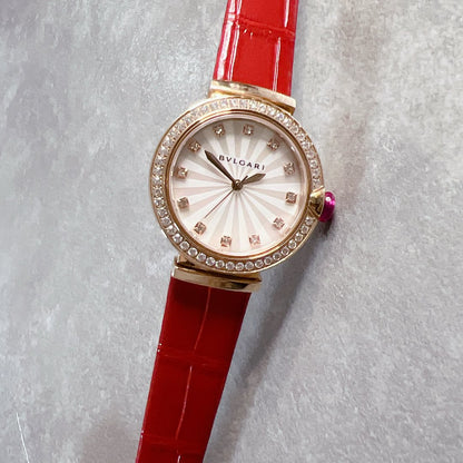 BVLGARI LVCEA series diamond studded new women's watch
