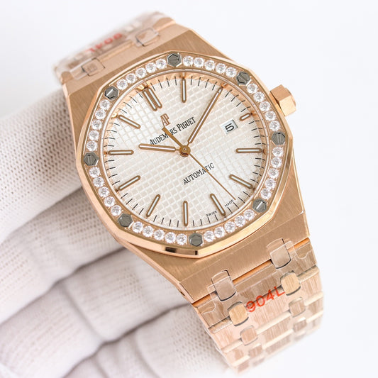 Audemars Piguet Royal Oak Selfwinding Wrist Watch Diamond Bezel Edition