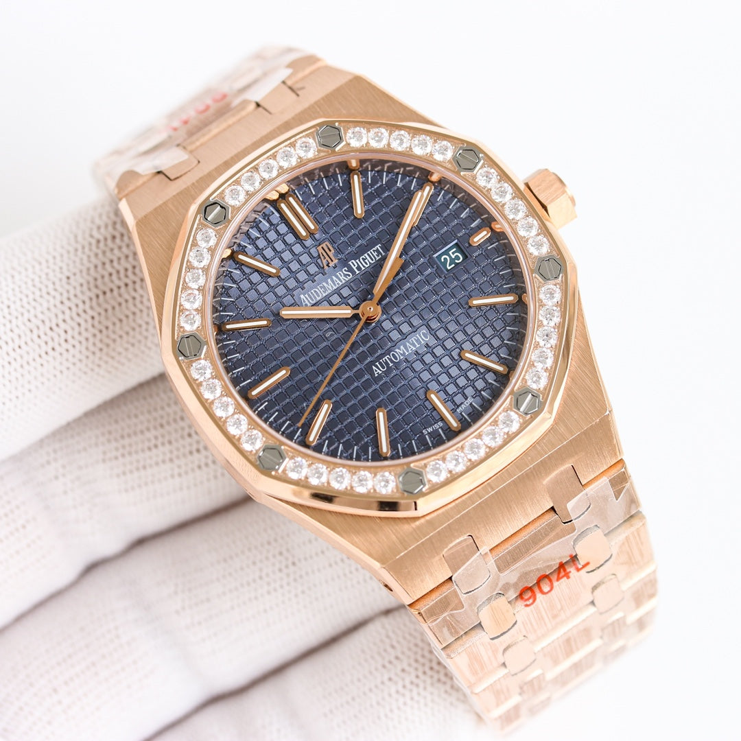 Audemars Piguet Royal Oak Selfwinding Wrist Watch Diamond Bezel Edition