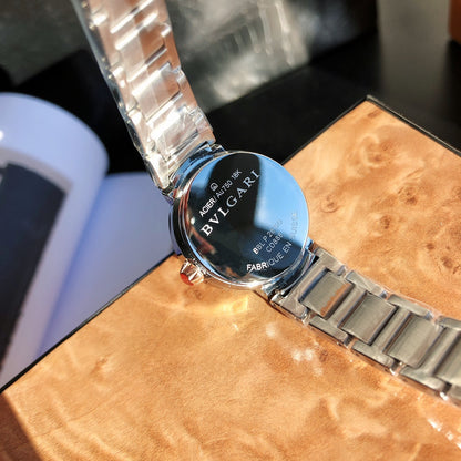 BVLGARI Quartz Movement Stainless Steel Women's Watch