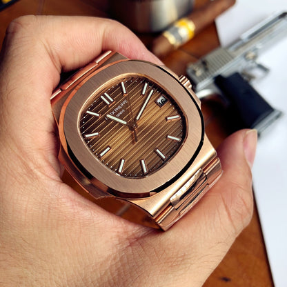 Patek Philippe White Gold Nautilus Series Watch